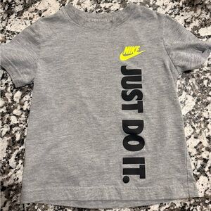 2 Nike Kids Gray T-Shirts